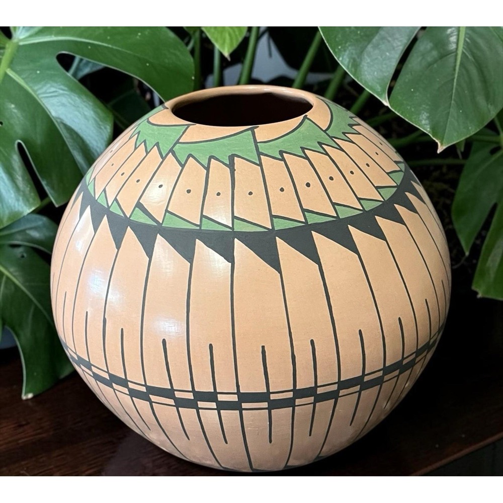 Mata Ortiz Pottery Abigail Marin Bowl Paquime Traditional Mexico Ceramics Art - Picture 12 of 13